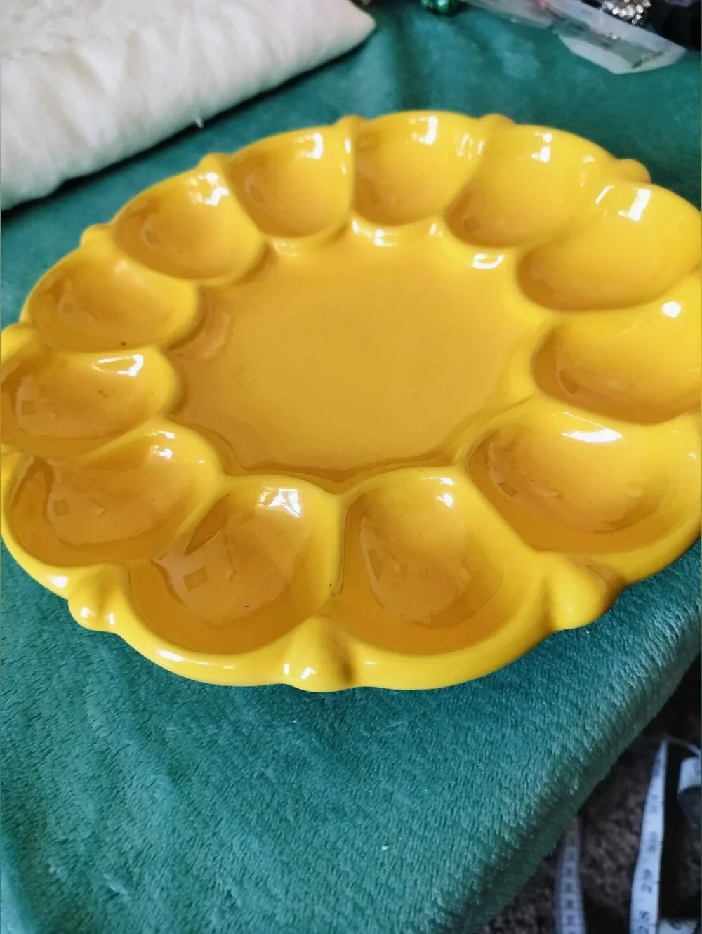 Frankoma vibrant yellow
